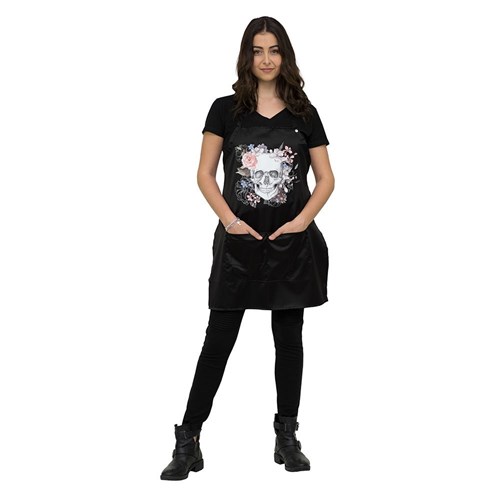 Salon Smart Fleur De Skull Protective Apron