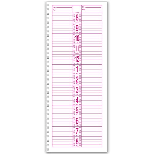 Dateline Professional 2 Column Appointment Book