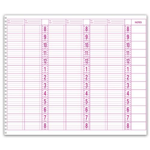 Dateline Professional 6 Column Appointment Book