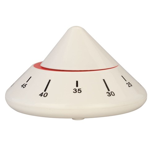 Dateline Professional 60' Timer Series Pyramid Timer - White