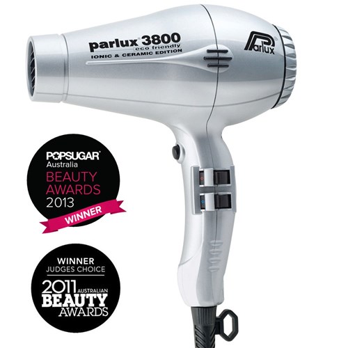 Parlux 3800 Ionic Ceramic Hair Dryer Silver