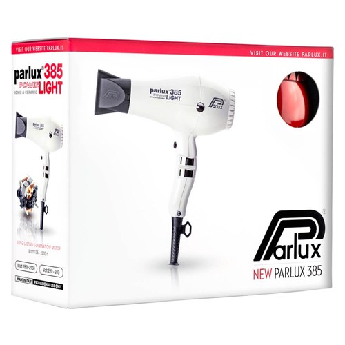 Parlux 385 Power Light Ceramic Ionic Hair Dryer Red