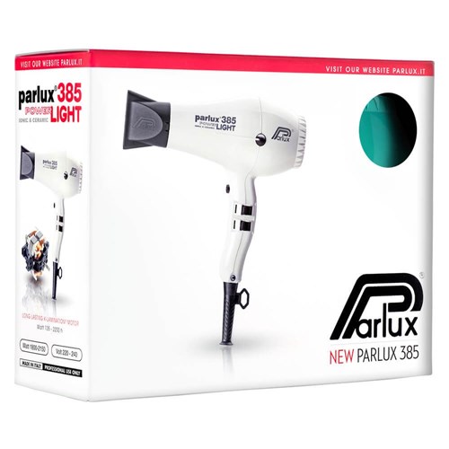 Parlux 385 Power Light Ceramic Ionic Hair Dryer Aquamarine