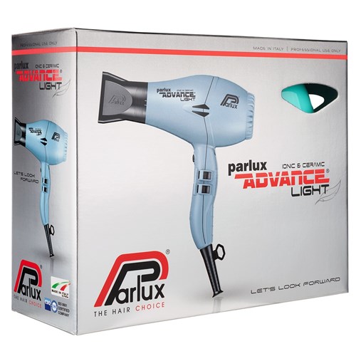 Parlux Advance Light Ceramic and Ionic Hair Dryer Aquamarine