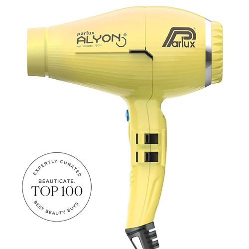 Parlux Alyon Air Ionizer Tech Hair Dryer Yellow