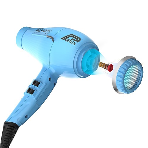 Parlux Alyon Air Ionizer Tech Hair Dryer Blue