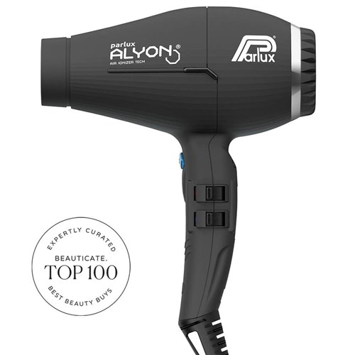 Parlux Alyon Air Ionizer Tech Hair Dryer Black