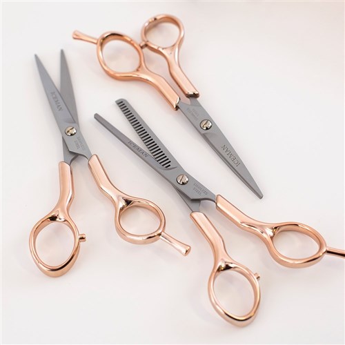 Iceman Rose Gold 5.75” Hairdressing Scissors