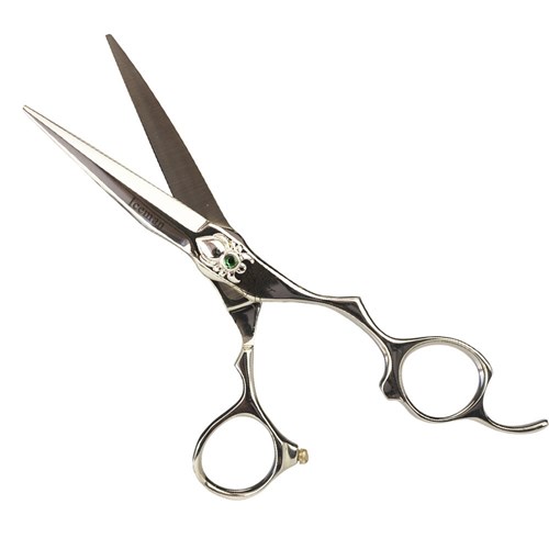 Iceman Suntachi Black Widow Green Gem 5.5” Hairdressing Scissors 