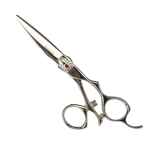 Iceman Suntachi Black Widow 5.5” Swivel Thumb Hairdressing Scissors