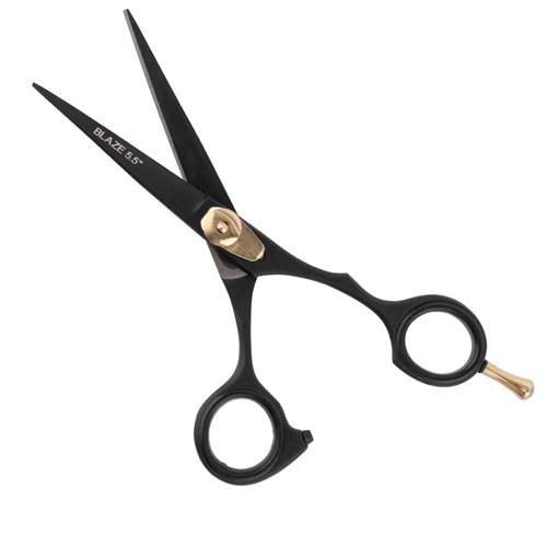 Iceman Blaze 5.5” Black Offset Hairdressing Scissors