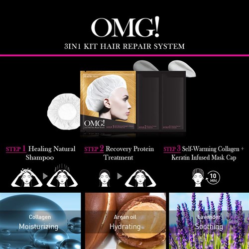 OMG 3 in 1 Hair Repair System