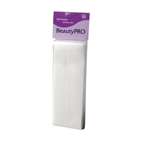 BeautyPRO Non-Woven Large Wax Strips 100pk