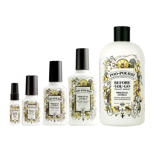 Poo Pourri Original Citrus Toilet Spray Refill 472ml