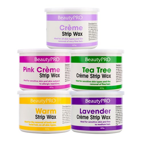 BeautyPRO Pink Creme Strip Wax - 425g