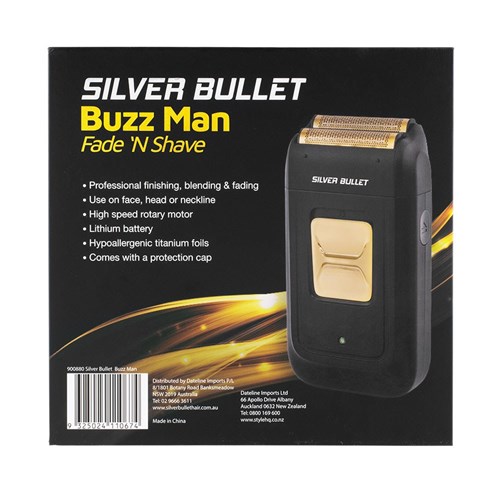 Silver Bullet Buzz Man Fade N Shave Shaver Foil Cover