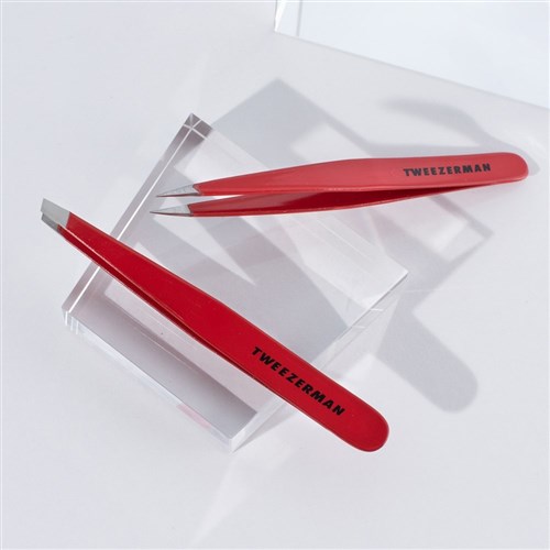 Tweezerman Point Tweezer Red