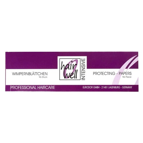 Hairwell Eyelash Eyebrow Tinting Application Papers