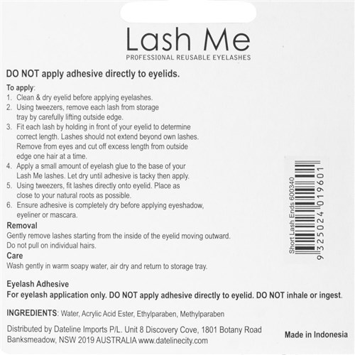 Lash Me Individual Short Eyelash Ends