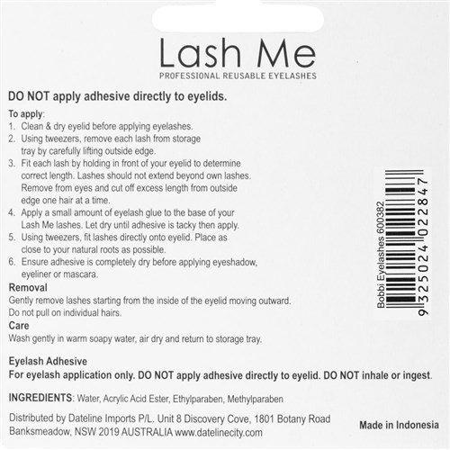 Lash Me Bobbi Eyelashes