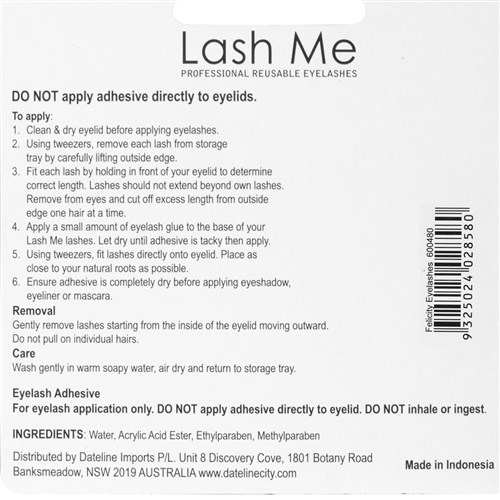 Lash Me Felicity Eyelashes