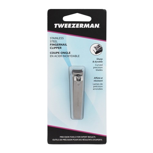 Tweezerman Stainless Steel Fingernail Clipper