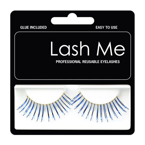 Lash Me Glow-In-The-Dark Blue Eyelashes