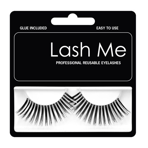 Lash Me Glow-In-The-Dark Black Eyelashes