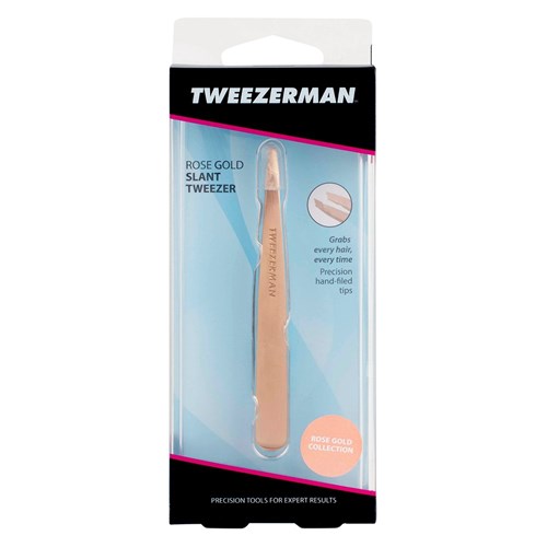 Tweezerman Slant Tweezer Rose Gold