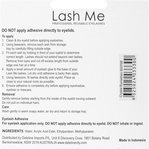 Lash Me Crystal Half Eyelashes