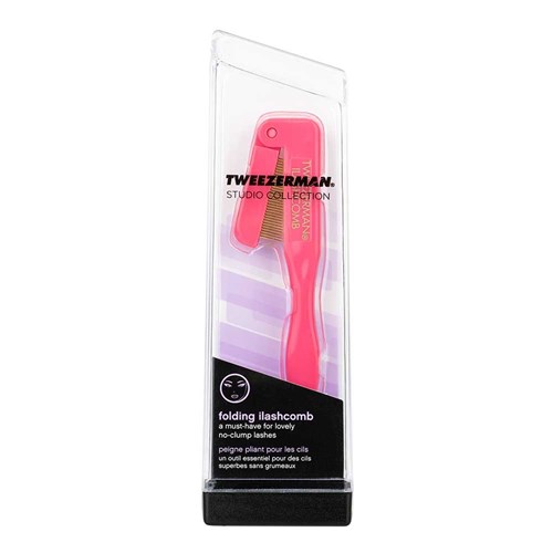 Tweezerman Folding iLashcomb Pink