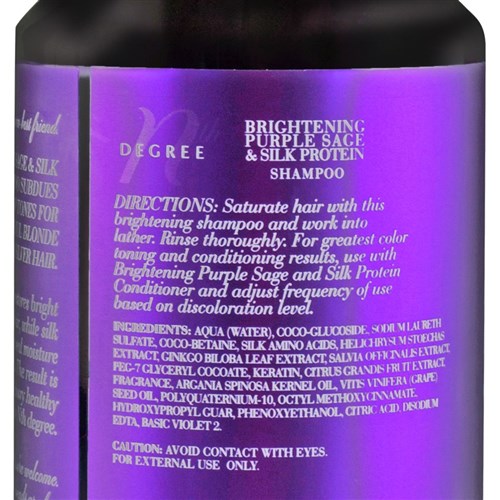 Nth Degree Brightening Purple Sage and Silk Protein Shampoo 