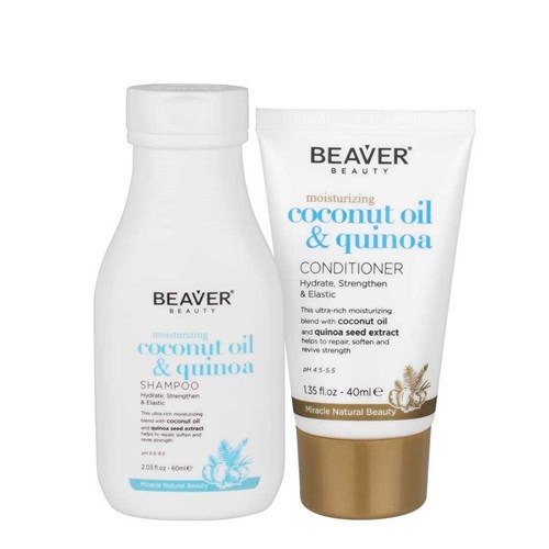 Beaver Coconut Oil And Quinoa Moisturising Conditioner 40ml