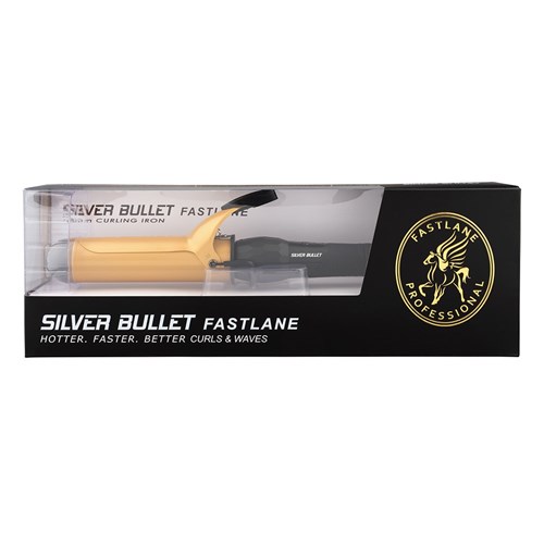 Silver Bullet Fastlane Gold Ceramic 38mm Curling Iron