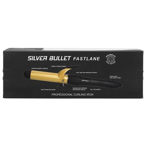 Silver Bullet Fastlane Gold Ceramic 32mm Curling Iron