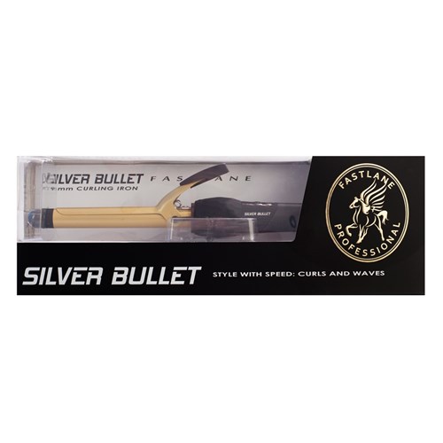 Silver Bullet Fastlane Gold Ceramic 19mm Curling Iron