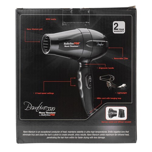 BaBylissPRO Bambino Hair Dryer