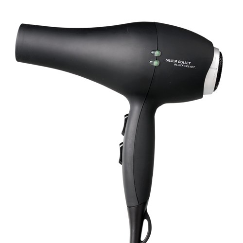 Silver Bullet Black Velvet Professional Hair Dryer