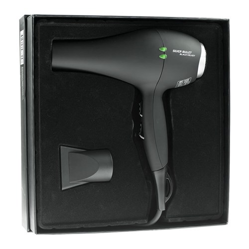 Silver Bullet Black Velvet Professional Hair Dryer