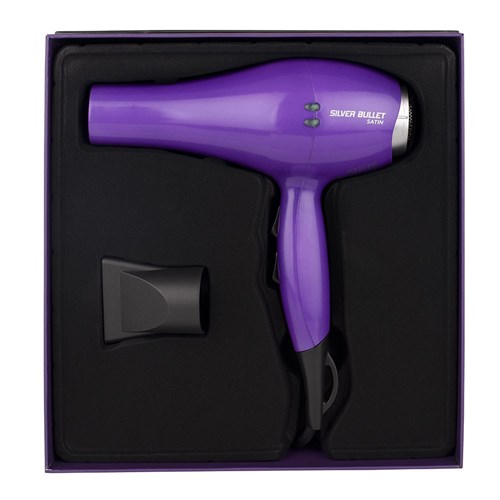 Silver Bullet Satin Hair Dryer Purple