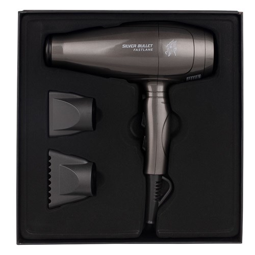 Silver Bullet Fastlane Hair Dryer Charcoal