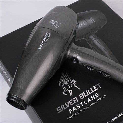 Silver Bullet Fastlane Hair Dryer Charcoal