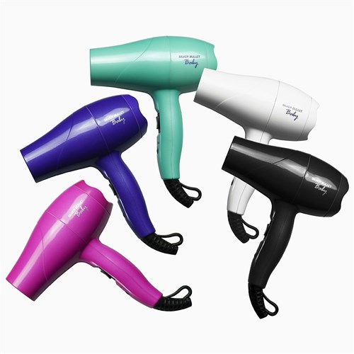 Silver Bullet Baby Travel Hair Dryer Pink