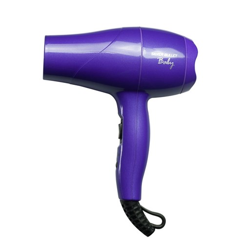 Silver Bullet Baby Travel Hair Dryer Purple