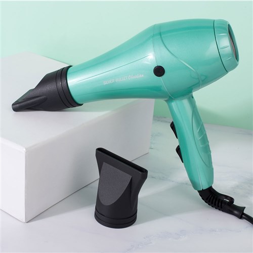 Silver Bullet Obsidian Hair Dryer Aqua