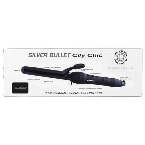 Silver Bullet City Chic Curling Iron 38mm