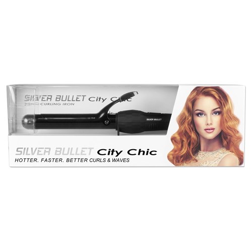 Silver Bullet City Chic Curling Iron 25mm