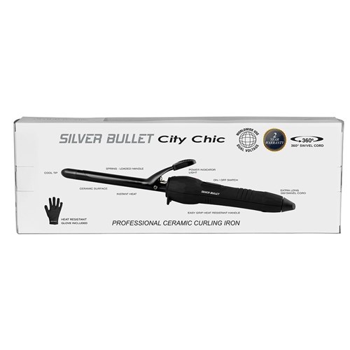 Silver Bullet City Chic Curling Iron 13mm