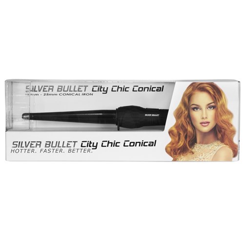 Silver Bullet City Chic Regular Conical Curling Iron