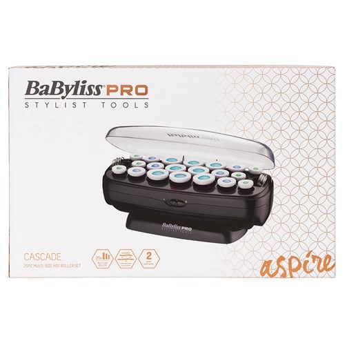 BaBylissPRO Cascade Hot Roller Set 20pc